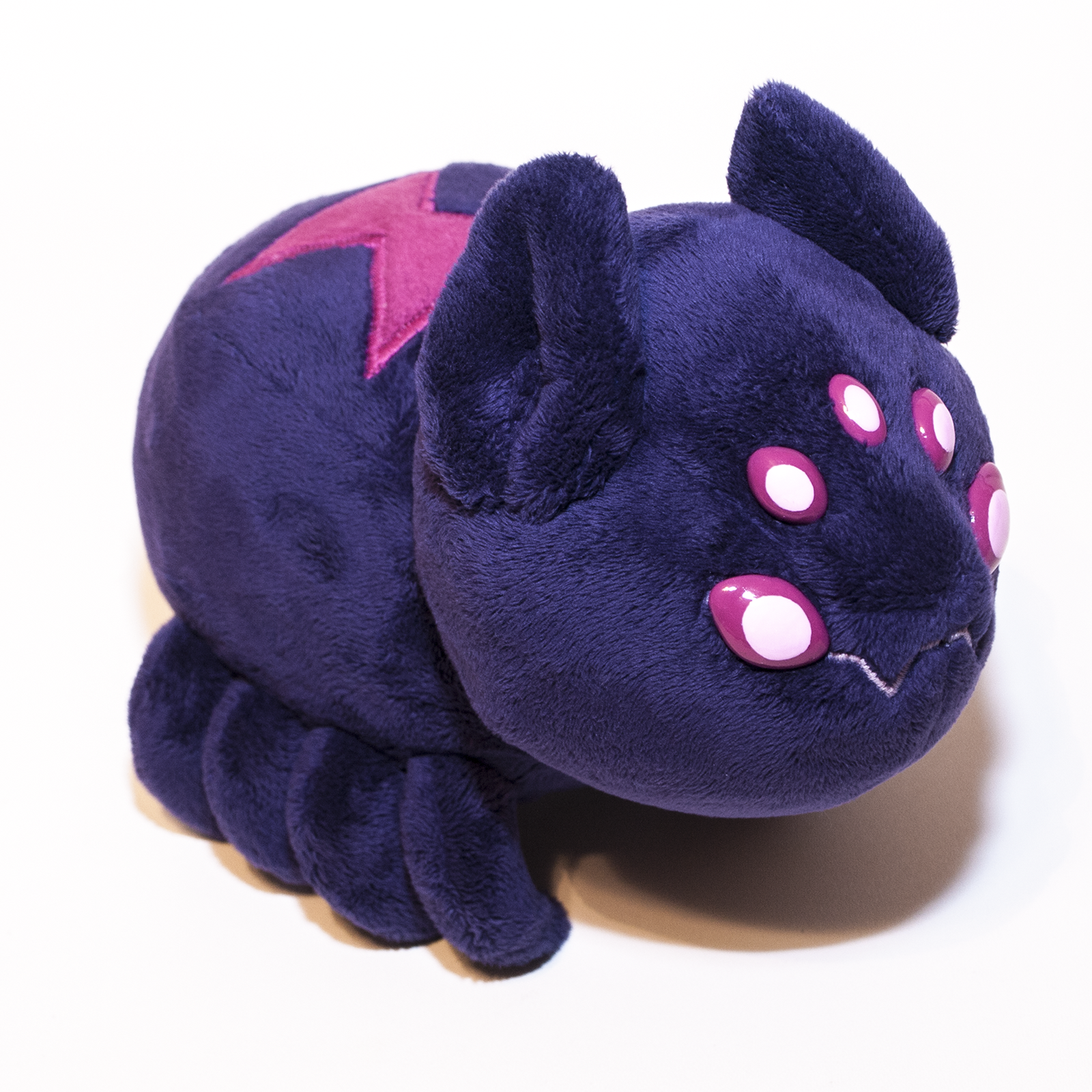 spider cat plush